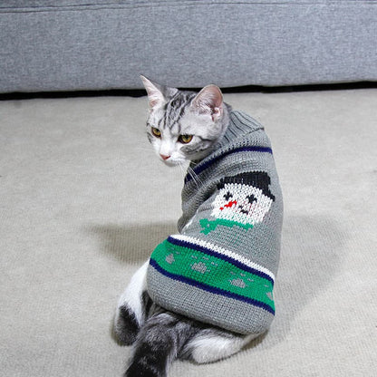 Christmas Cat Sweater - Paw Pals